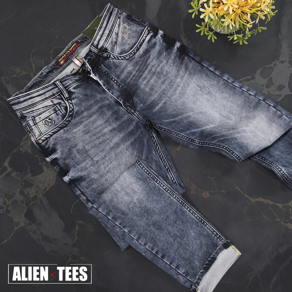 J173 Jet Blue Jeans Pant - Image 3