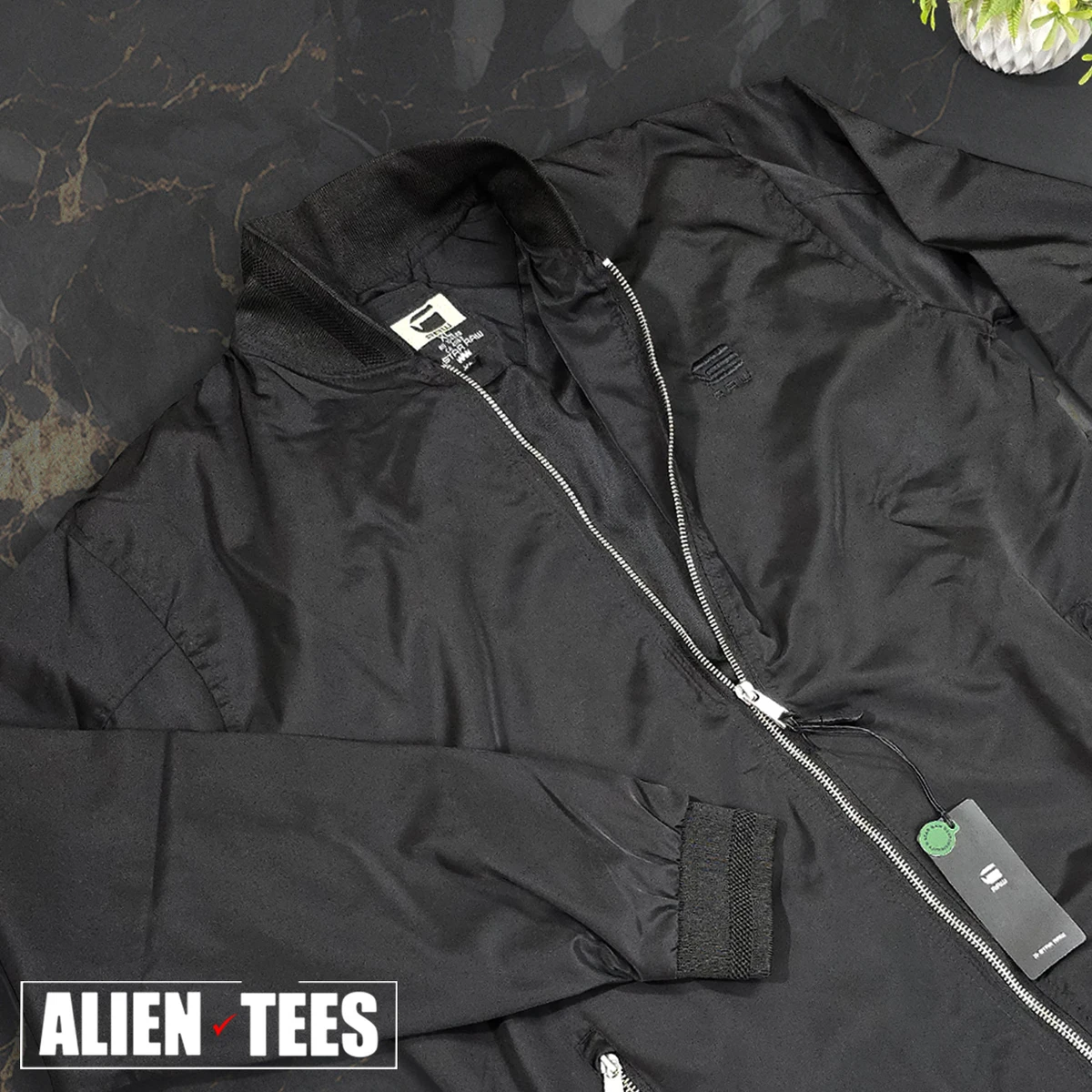 JC08 Black Wind Breaker Jacket