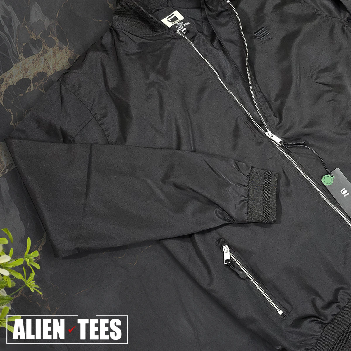 JC08 Black Wind Breaker Jacket - Image 3