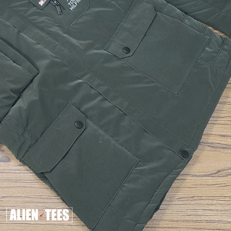 W43 Navy Green GlintShield Jacket - Image 4