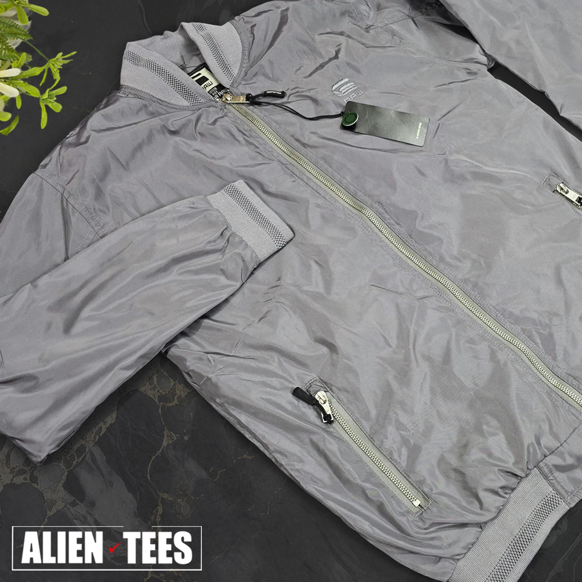 JC11 Silver Wind Breaker Jacket