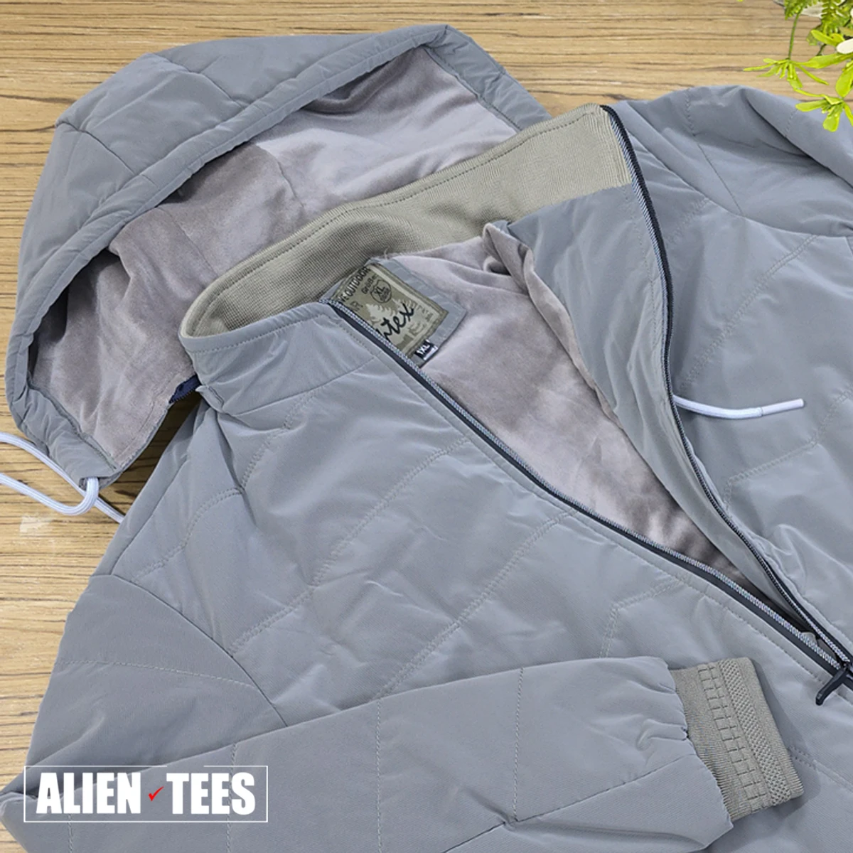 W10 Soft Amber Padding Jacket - Image 3